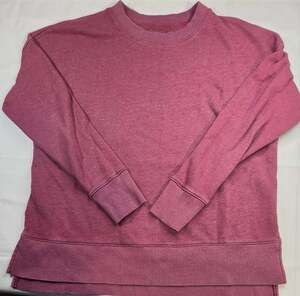 Time and Tru Burgundy Pullover Sweatshirt Size Medium Sku 0399